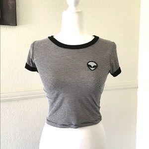 Extraterrestrial Crop Top